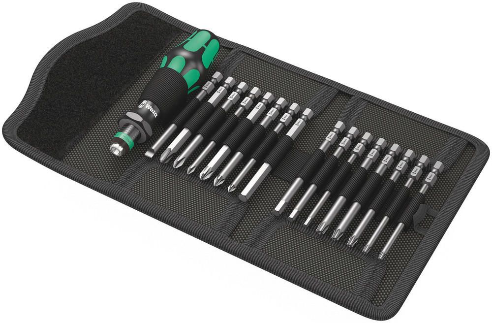 Falttasche m. 89 mm langen Bits KK60 17 Tlg