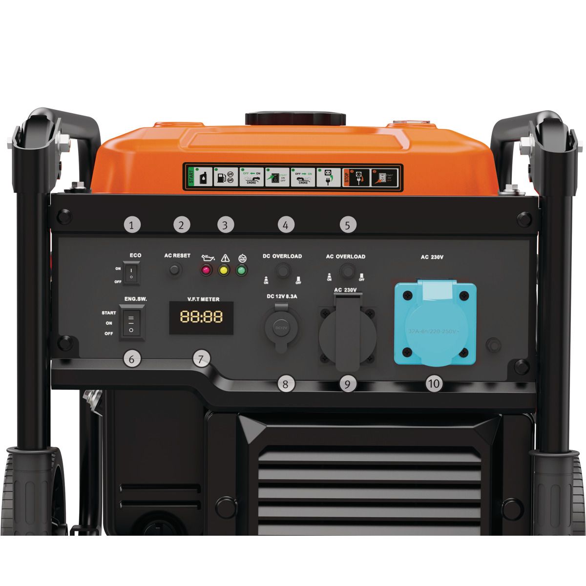 Inverter-Stromerzeuger Unicraft PG-I 65 SE