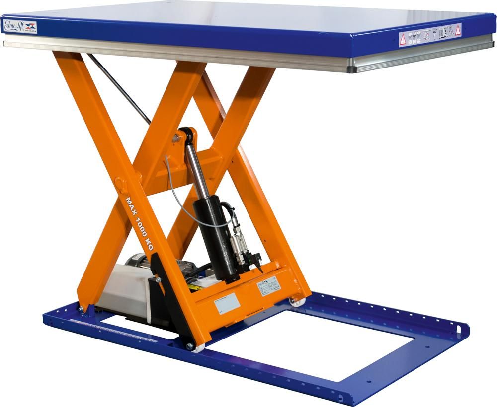 Kompakthubtisch Traglast 1000kg 1200 mm x 800 mm