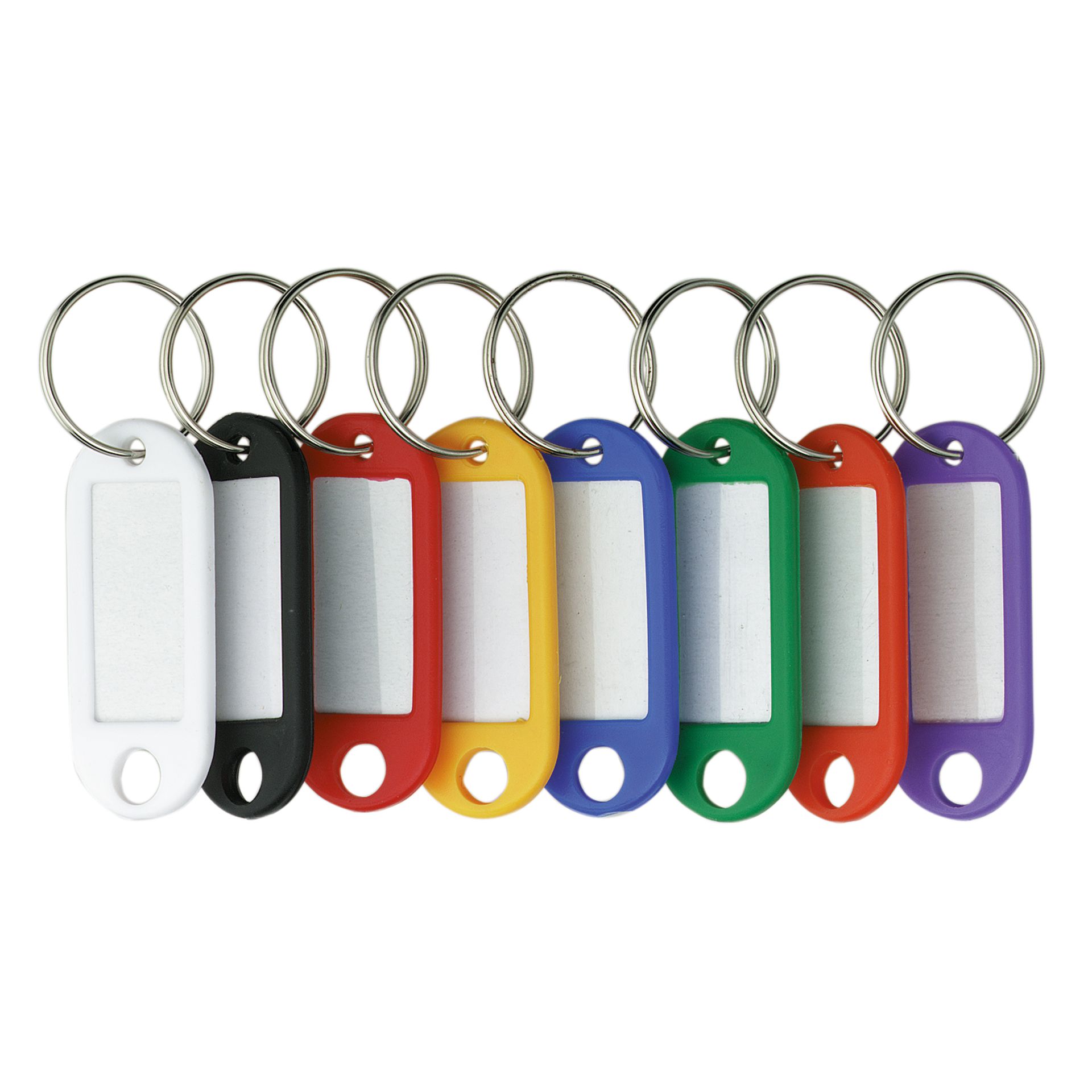 Schlüsselanhänger farbig sortiert 10 St./Pack.