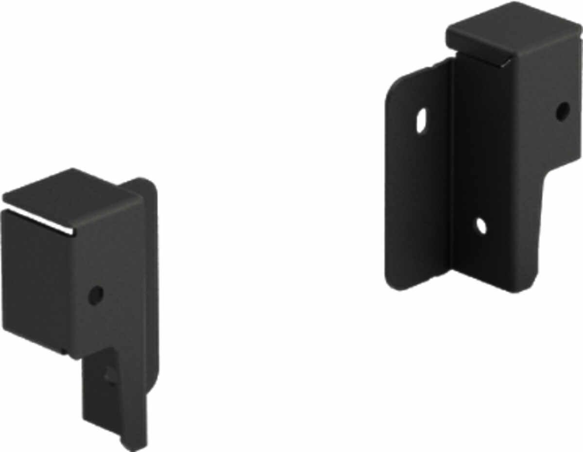 Set Rückwandverbinder ArciTech 78 mm, anthrazit, l