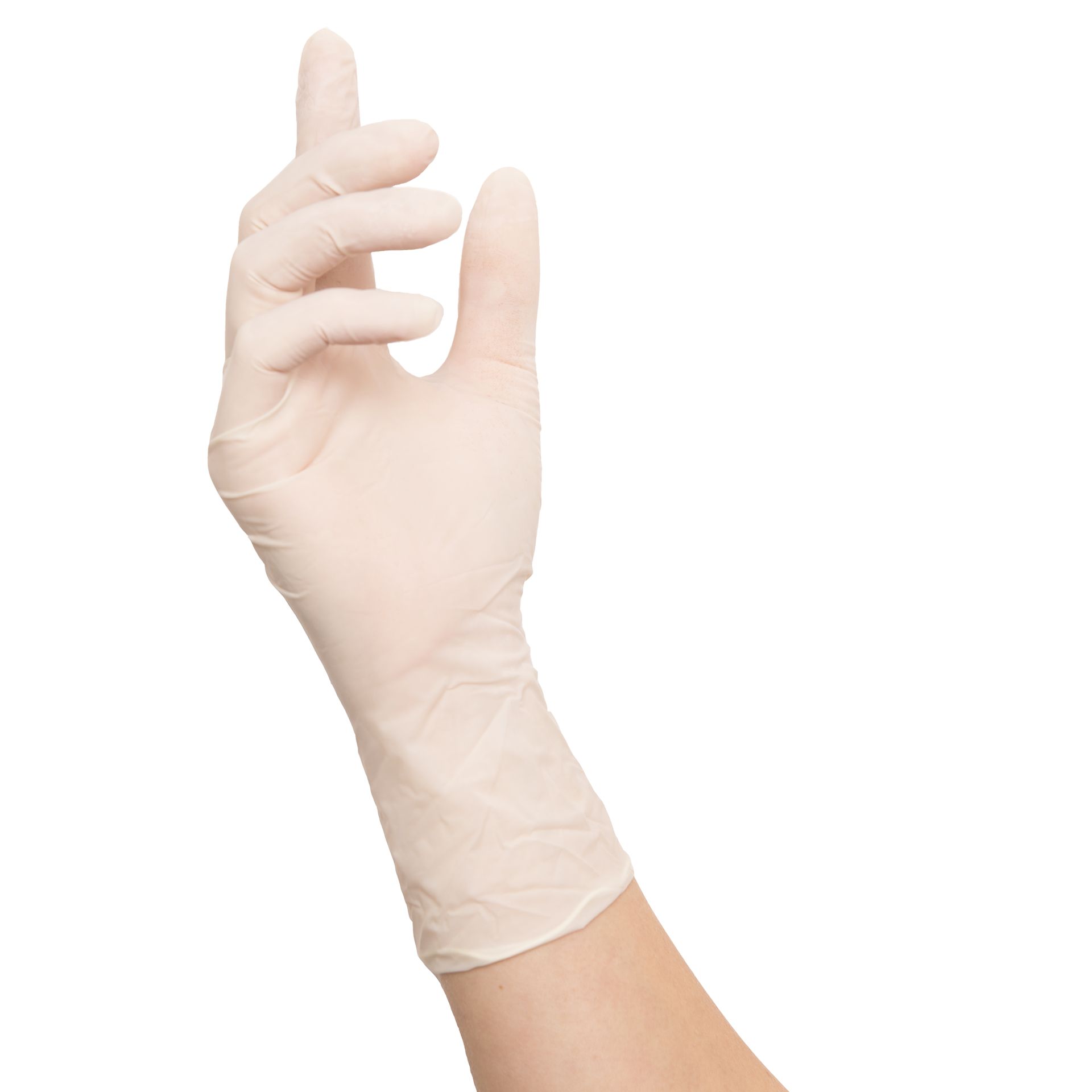 NITRAS IDEAL CARE, Latex-Einmalhandschuhe 8201