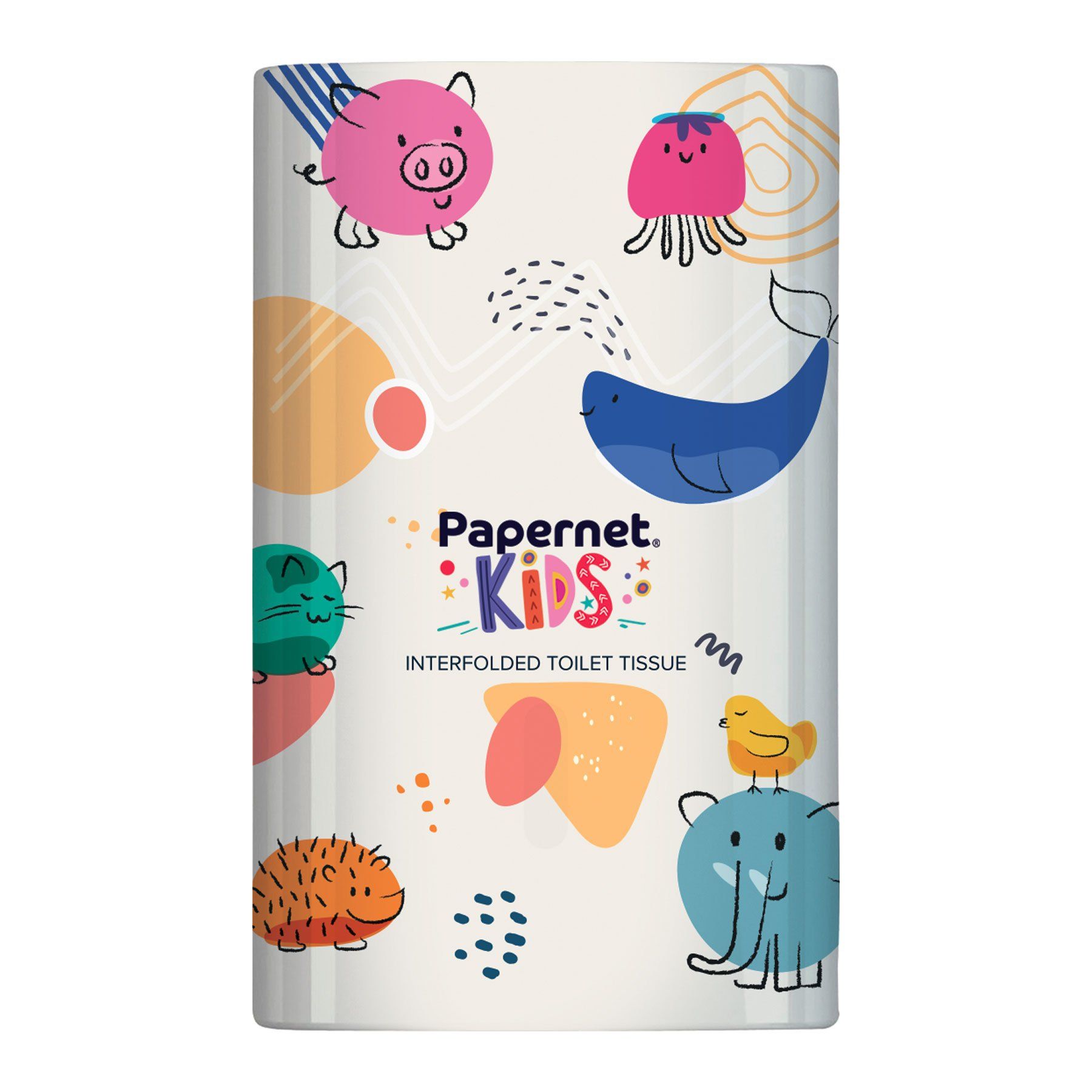 Spender für Einzelblatt - Toilettenpapier Papernet Kids Puppies