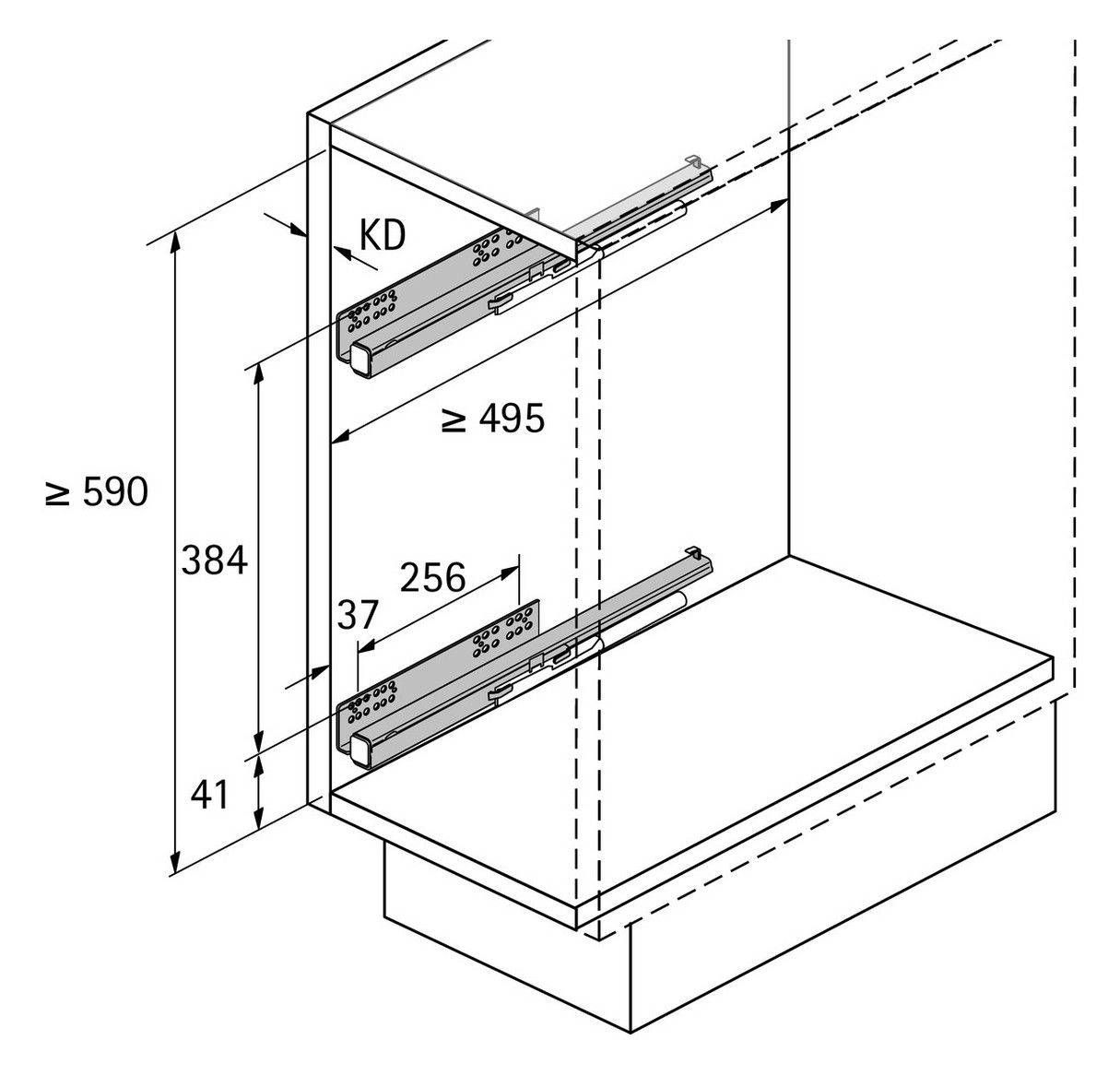 HETTICH Cargo IQ plus 150