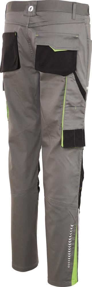 Herren-Bundhose Flex grau/schwarz/lime Gr. 25 FORTIS