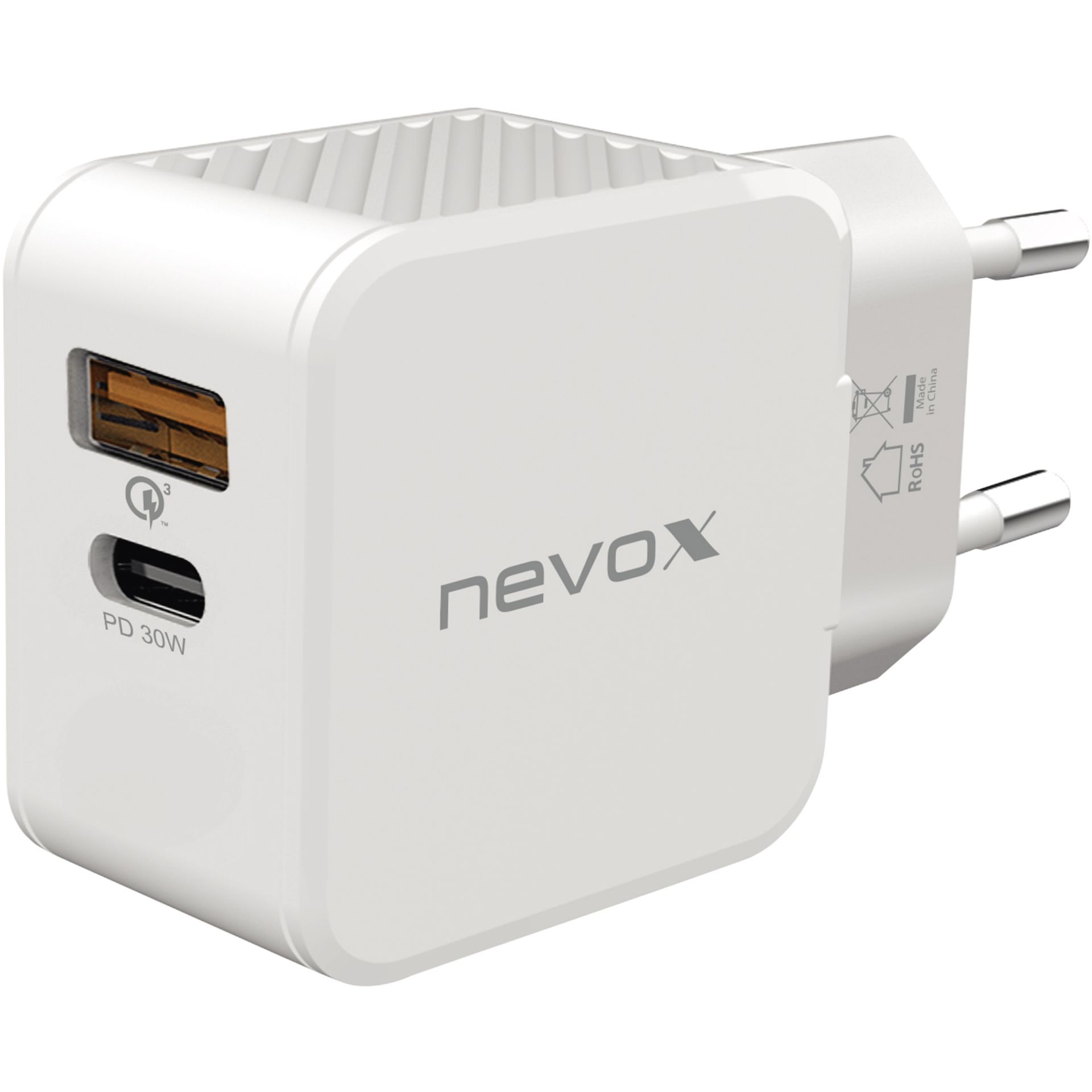 Ladegerät USB-C QC weiß