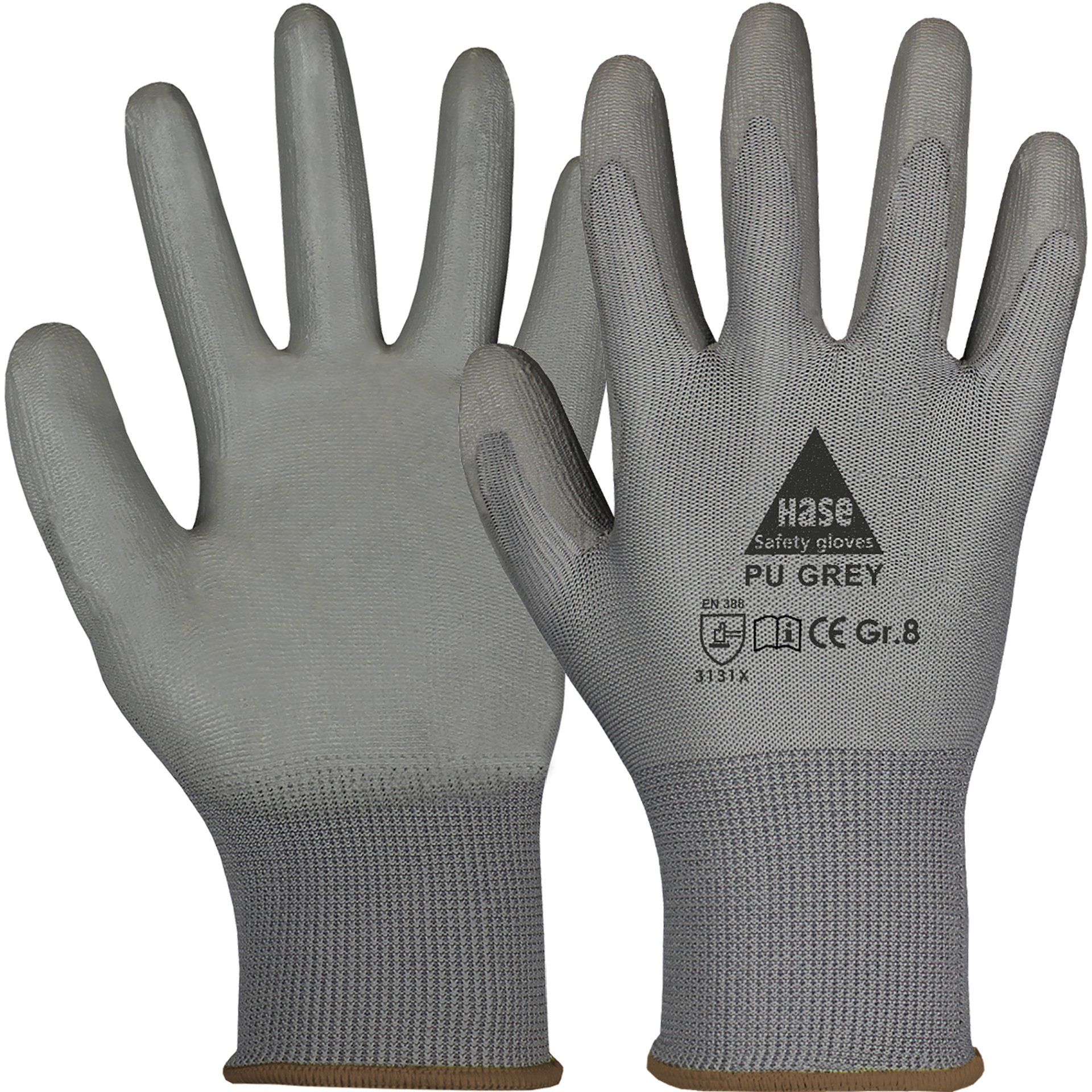 Hase Montagehandschuh PU Grey