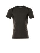 Funktionsshirt, Kurzarm Funktionsunterhemd, geringes Gewicht Dunkelanthrazit/Schwarz 2XL