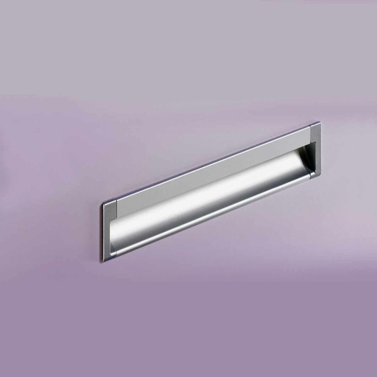 Endstücke Spira, L 11 mm, H 43 mm, Aluminium Optik