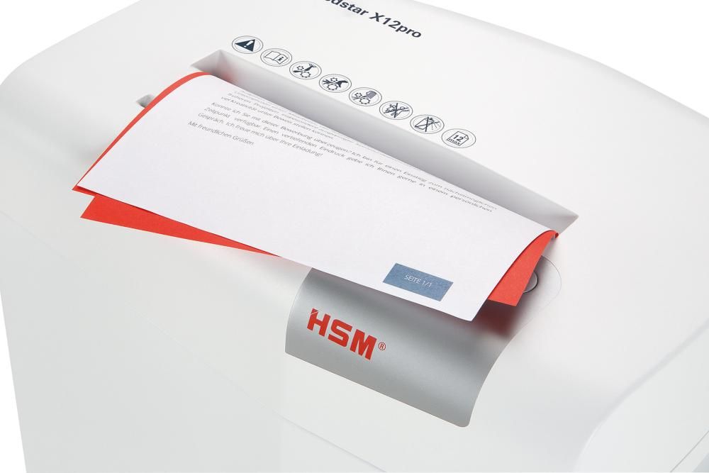 Aktenvernichter shredstar x12pro Schnittgröße 2x15 mm