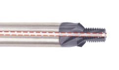 Gewindefräser mit Fase und  IKZ NPT TiAlN