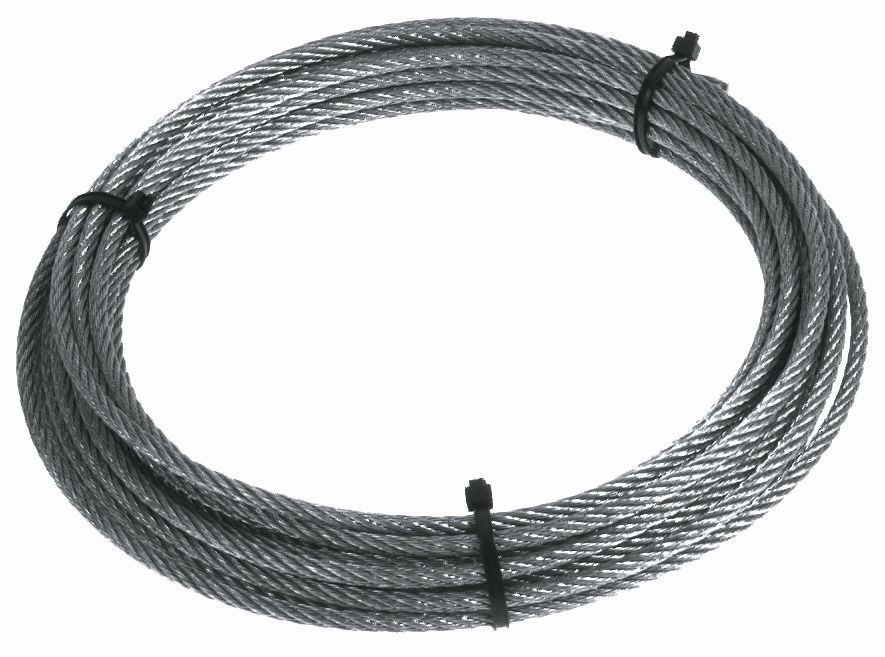 Stahldrahtseil-Ringe verzinkt 2 mm EAN 30 m
