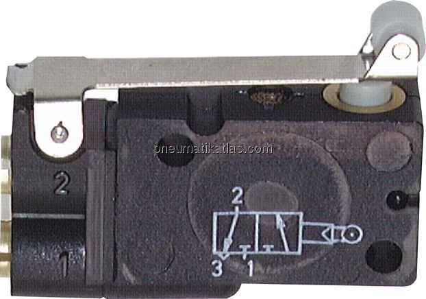 3/2-Wege (NC) Rollenventil 4mm Schlauch