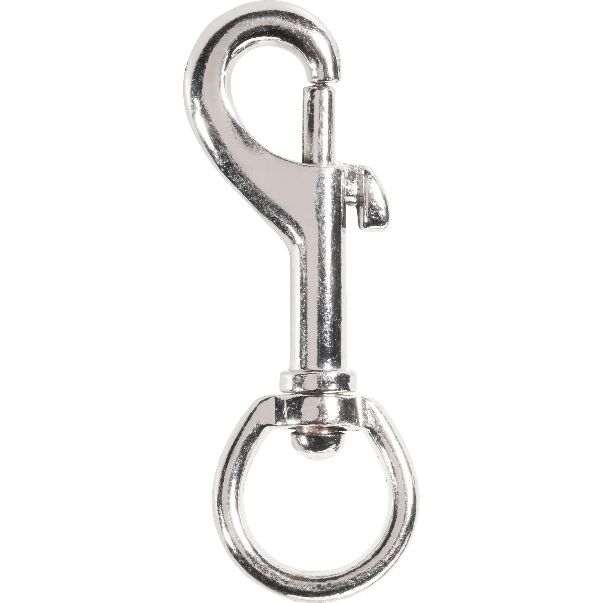 Karabinerhaken drehbarer Ring 78x16mm