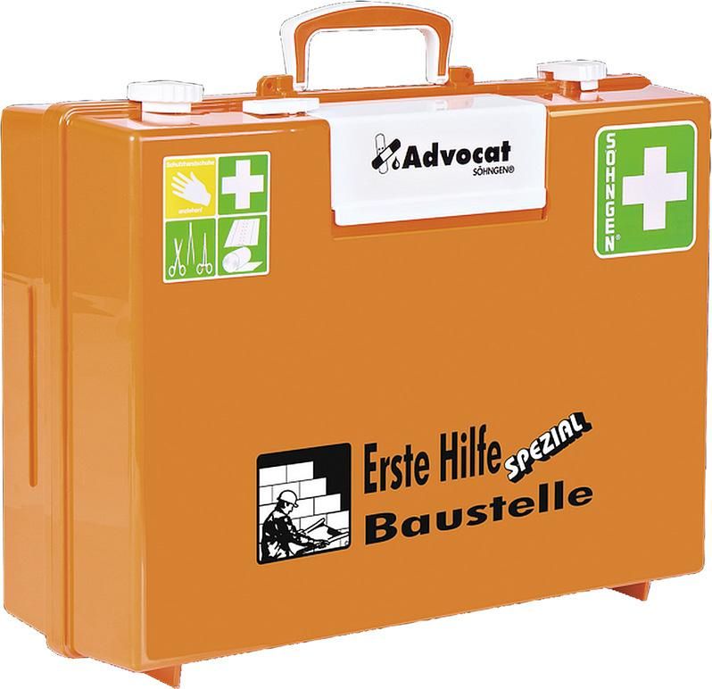 Erste Hilfe Advocat Baustelle
