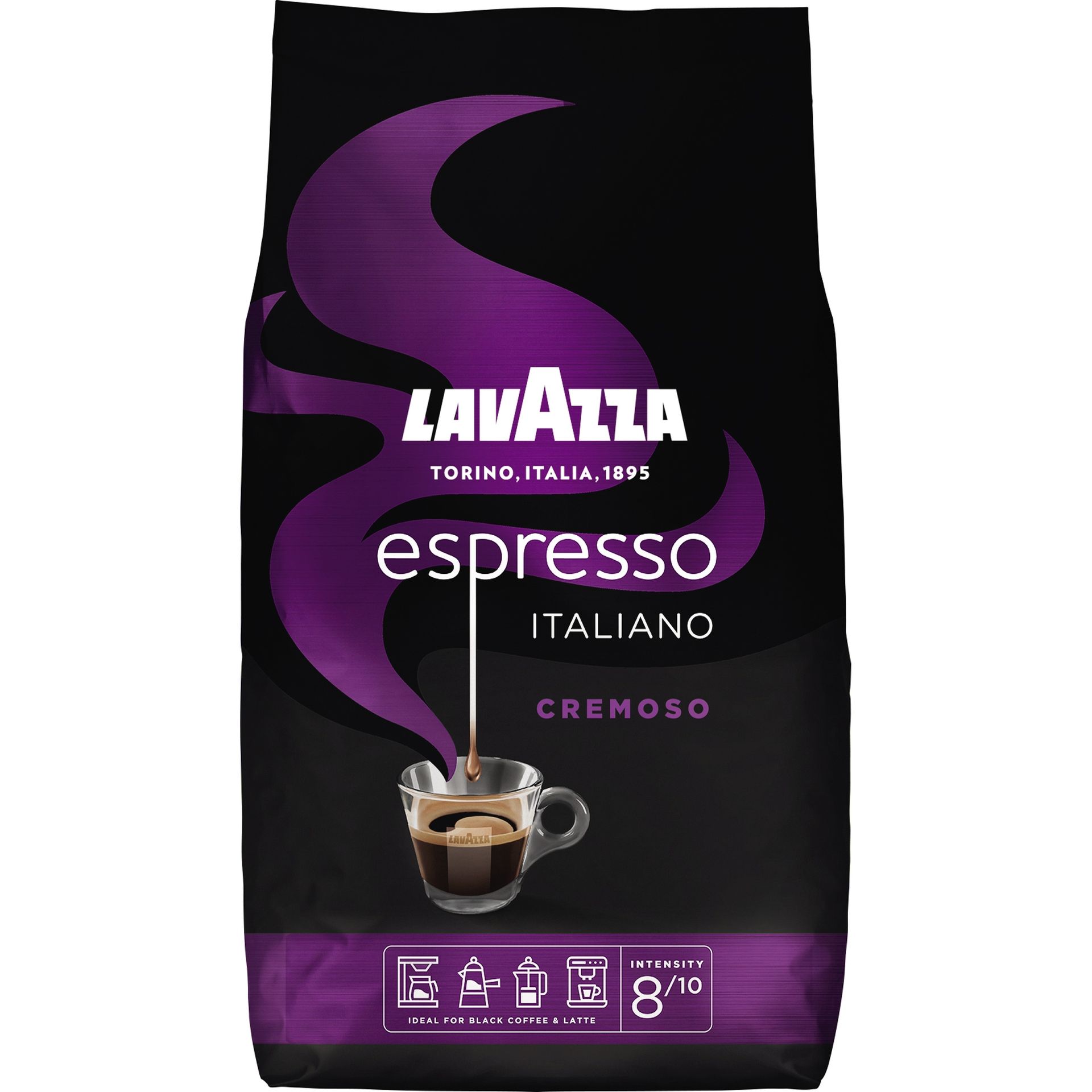 Kaffee Espresso Cremoso ganze Bohne 1kg