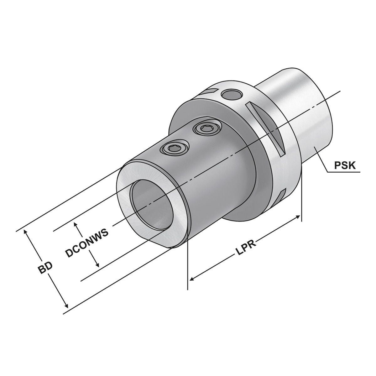 Bohrerhalter PSK 63-20-70 ISO 26623