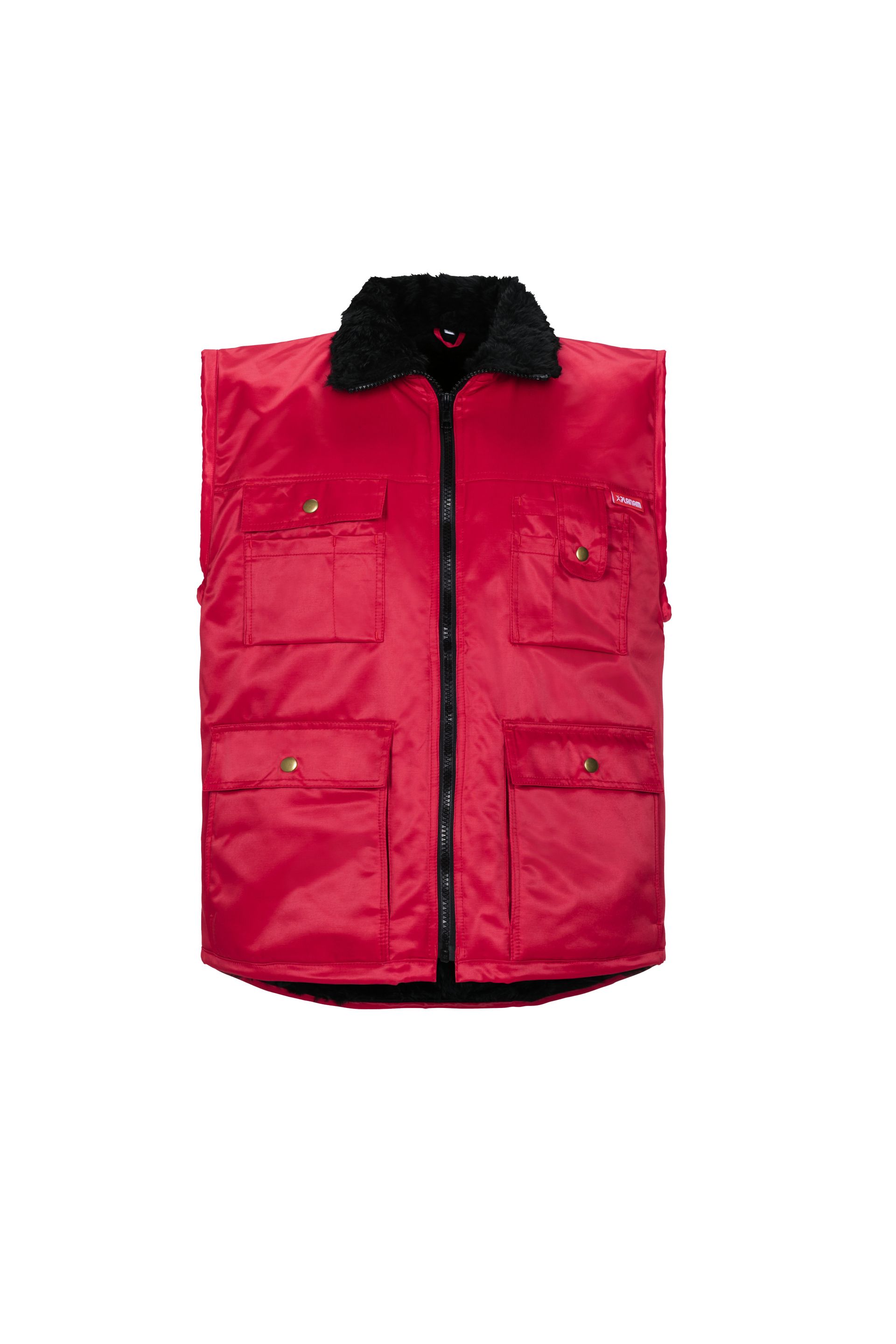 Planam Gletscher Piloten Weste Outdoor rot Gr. S