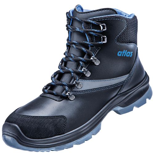 ALUTEC 735 XP Sicherheitsstiefel Mid S3 ESD, Schwarz, Gr. 45, Weite 10