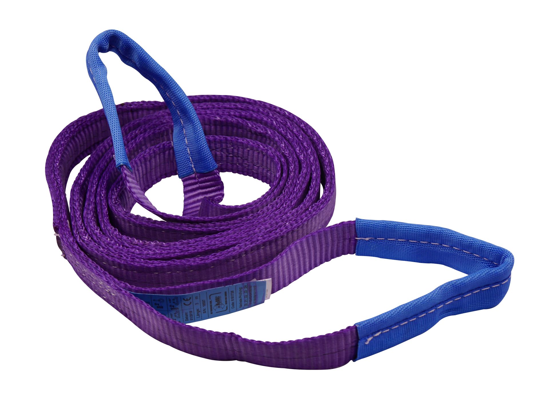 McBULL® Schlaufen-Hebeband, 1 t, Länge 1 m