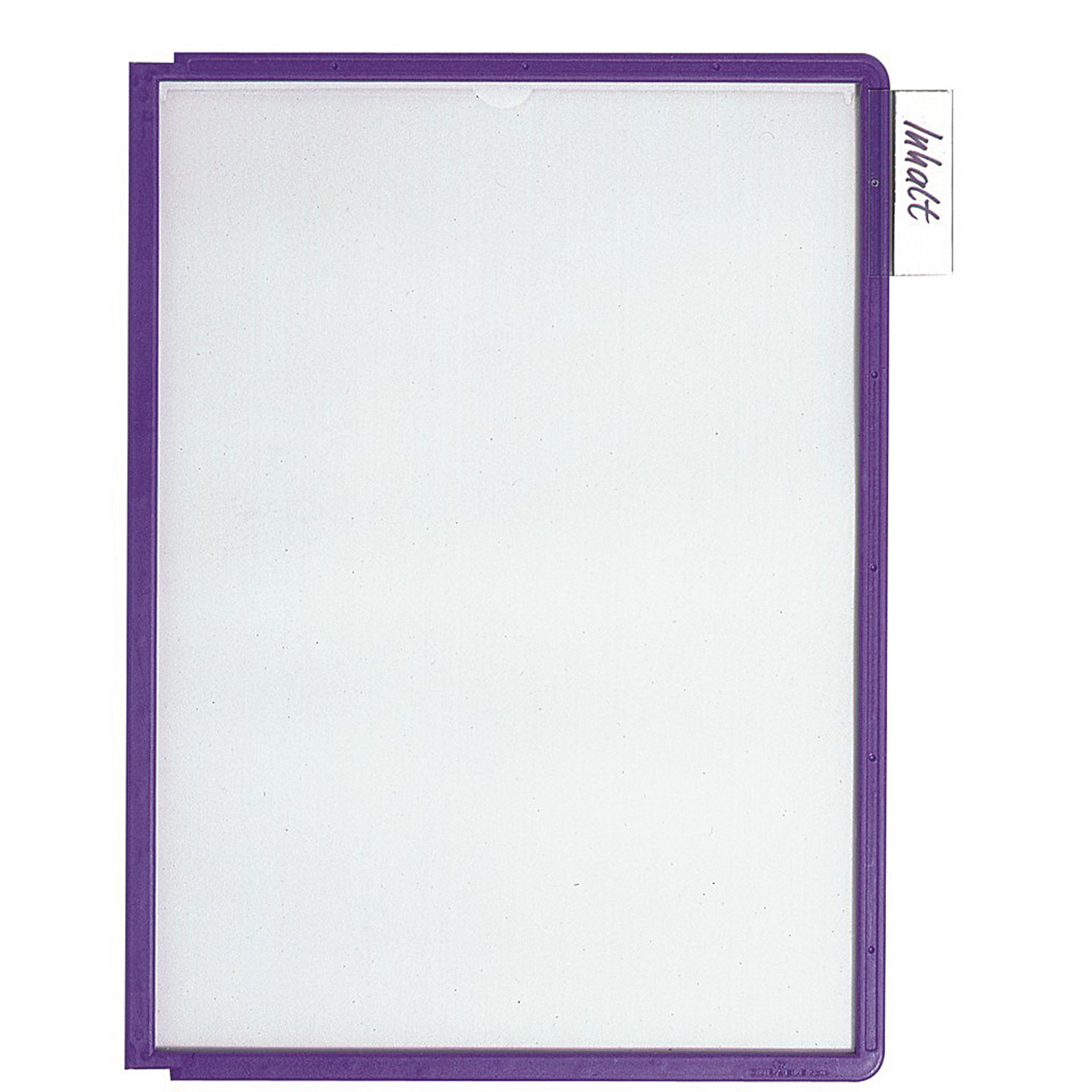 Sichttafel SHERPA Panel DIN A4 PP blauviolett