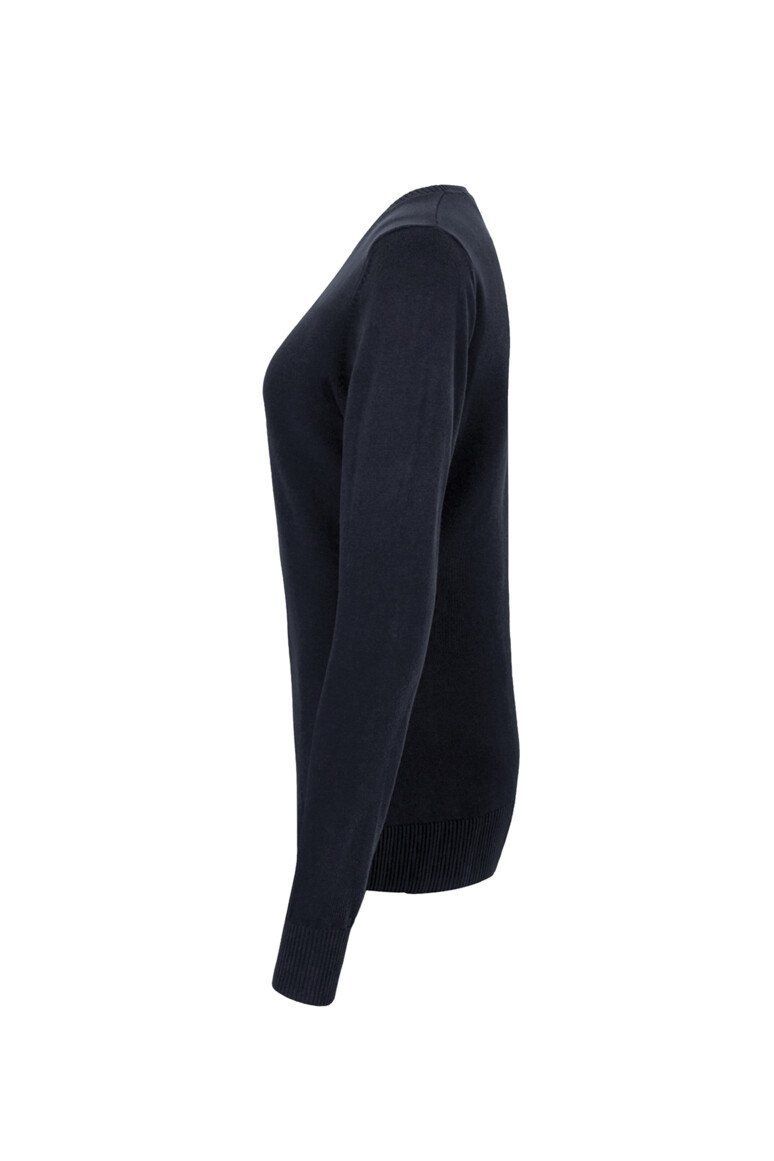 HAKRO Damen V-Pullover Premium-Baumwolle