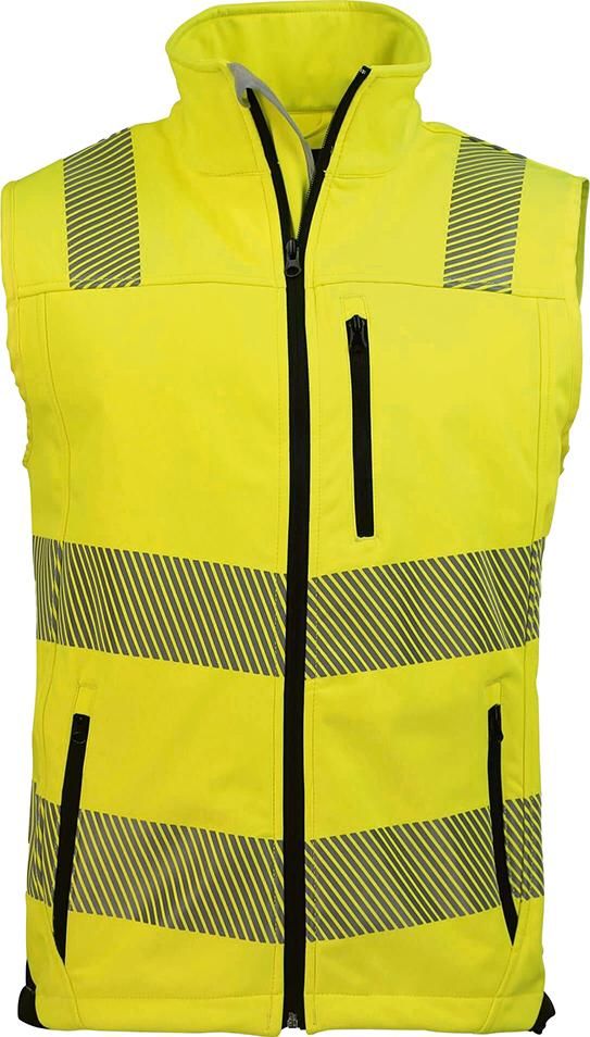 Warnweste, Gr.2XL gelb/schwarz Gr.2XL