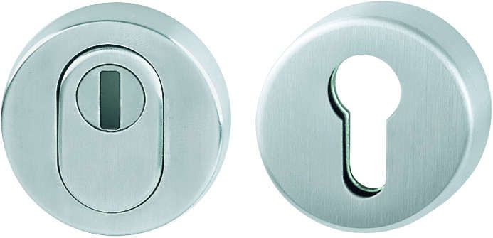 Hoppe/Schutzrosette 42S Za Edelstahl