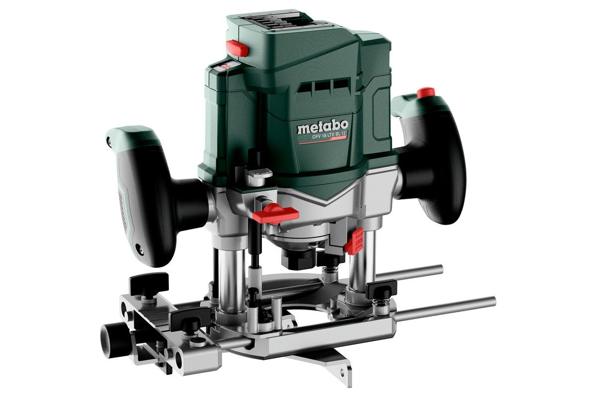 Akku-Oberfraese OFV 18 LTX BL 12 Metabo ohne Akku ohne Ladegerät metaBOX