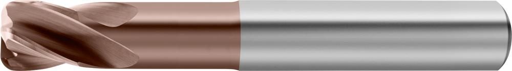 Torusfräser VHM 6,0mm Z4 ER0,2mm Perrox Typ H Werksnorm kurz G-Mold 65 T GÜHRING