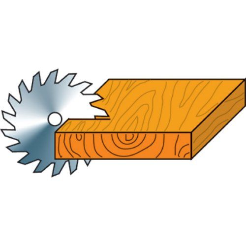 Besäum- und Fertigungsschnitt-Kreissägeblatt Holzkraft KSB-BF 250/42