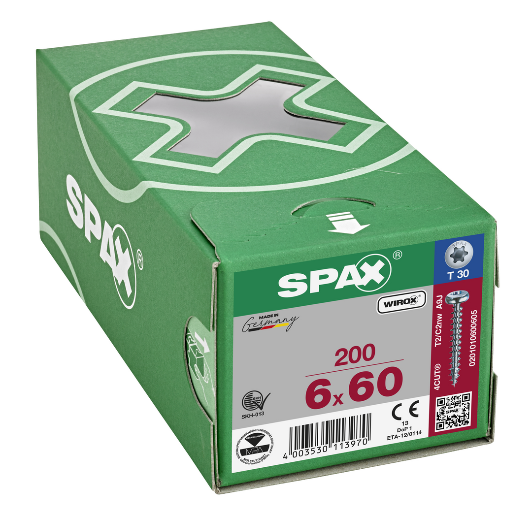 SPAX Halbrundkopf T-STAR plus VG