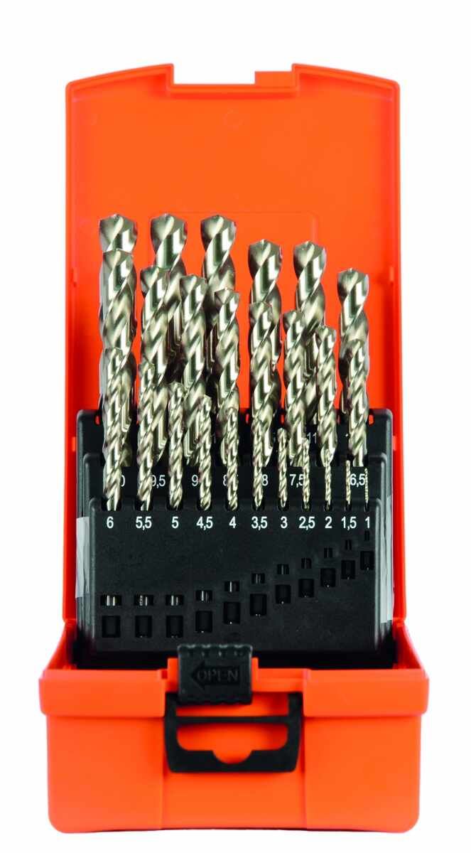 HSS G Bohrerkassette 1-13mm geschliffen
