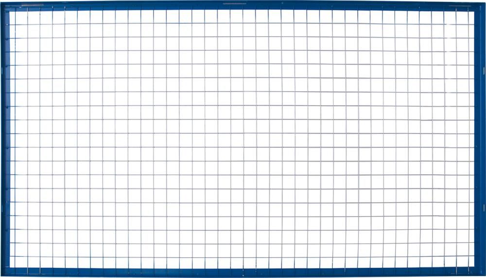 Gitterrückwand FB1825xH1000 mm blau/verzinkt SCHULTE Lagertechnik