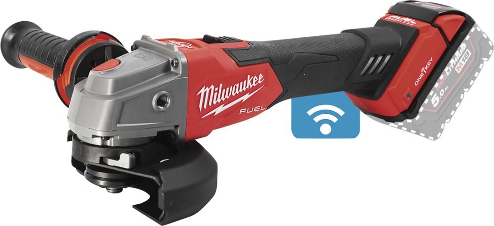 Akku-Winkelschleifer soloM18ONEFSAG125XB-0X Milwauohne Akku ohne Ladegerät HD-Box