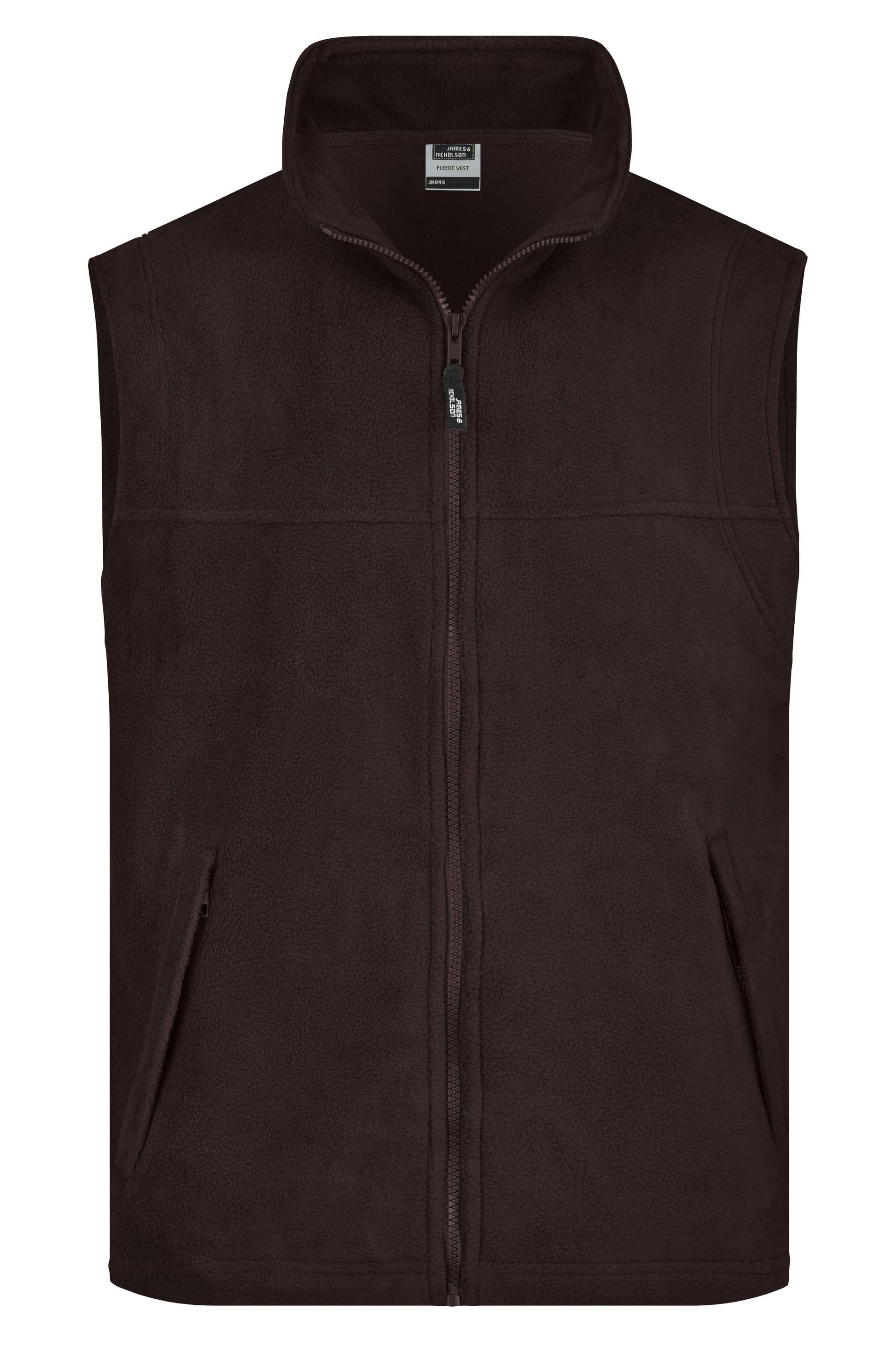 James & Nicholson JN045 Weste, Braun, Gr. 2XL
