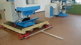 Rotationsfahrwerk 1000 kg 376x379x100 mm