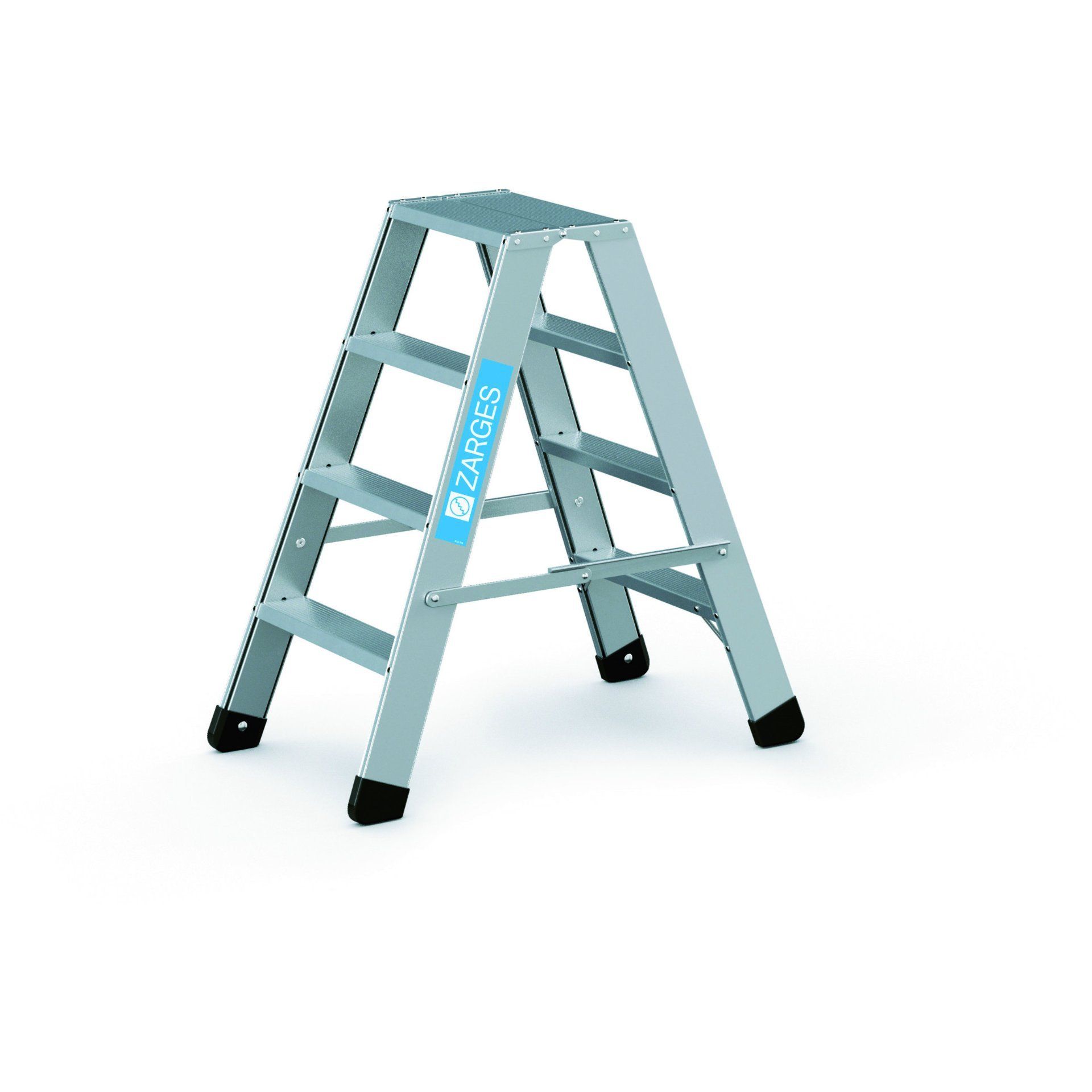 Zarges Seventec B - LM-Stufen-Stehleiter 2 x 4