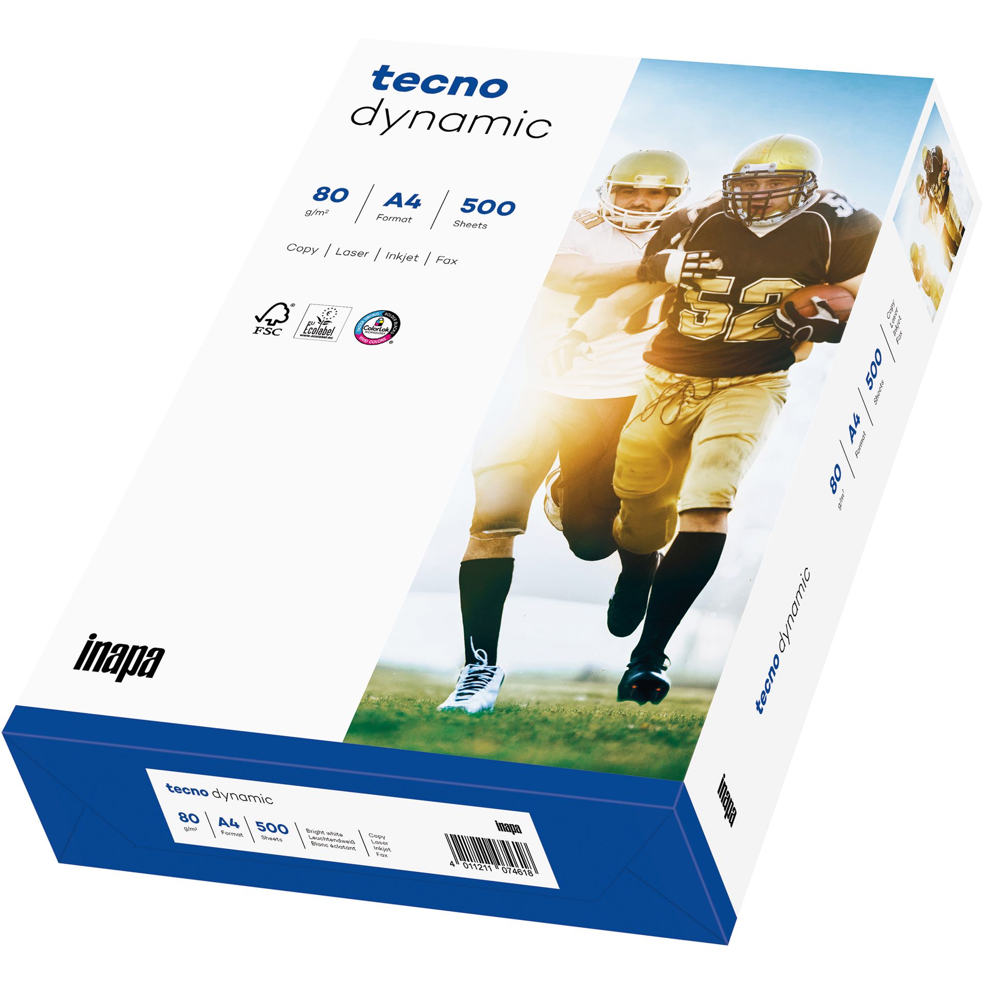 Kopierpapier Dynamic A4 80g 500 Bl./Pack.