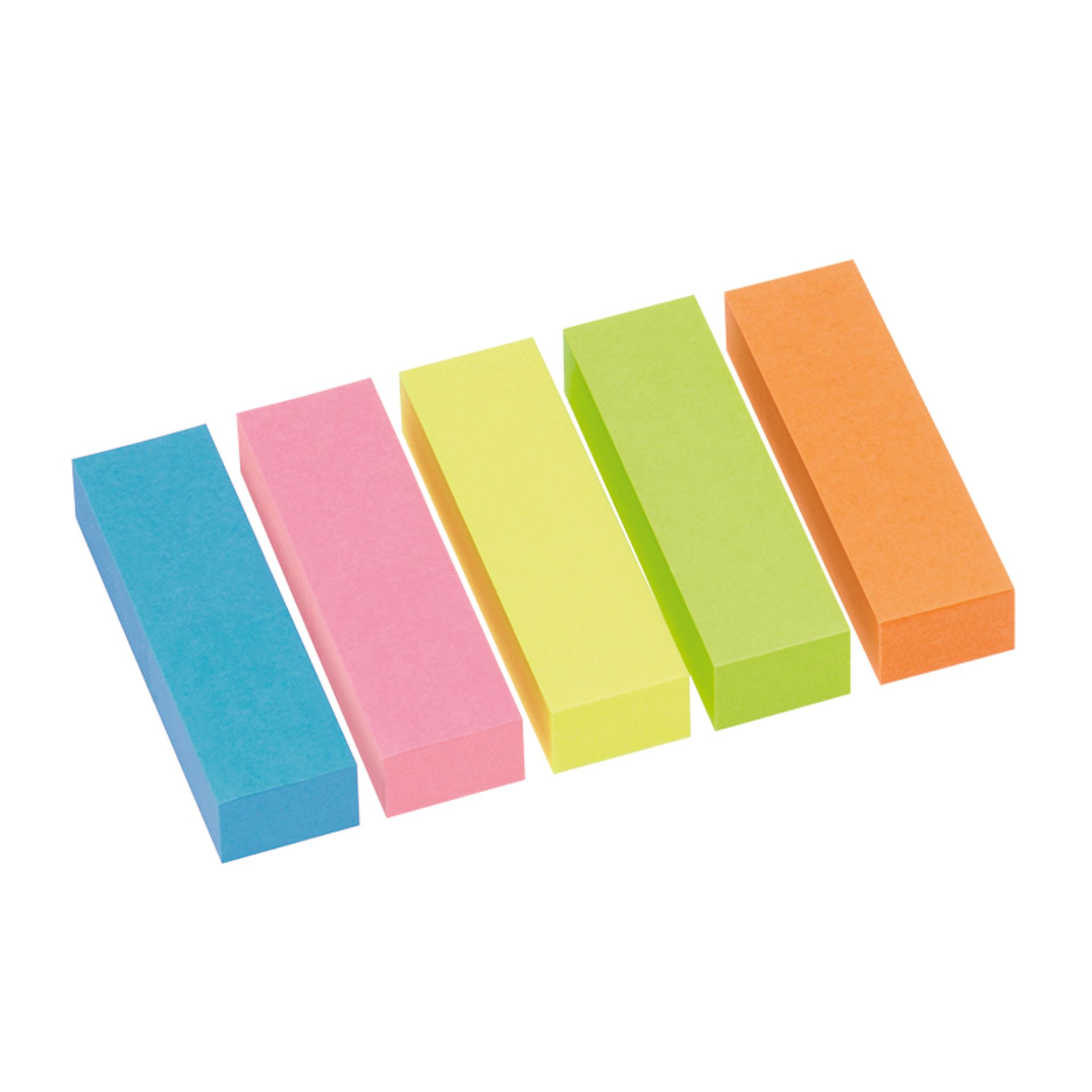 Haftmarker 15x50mm 100Bl sort 5St