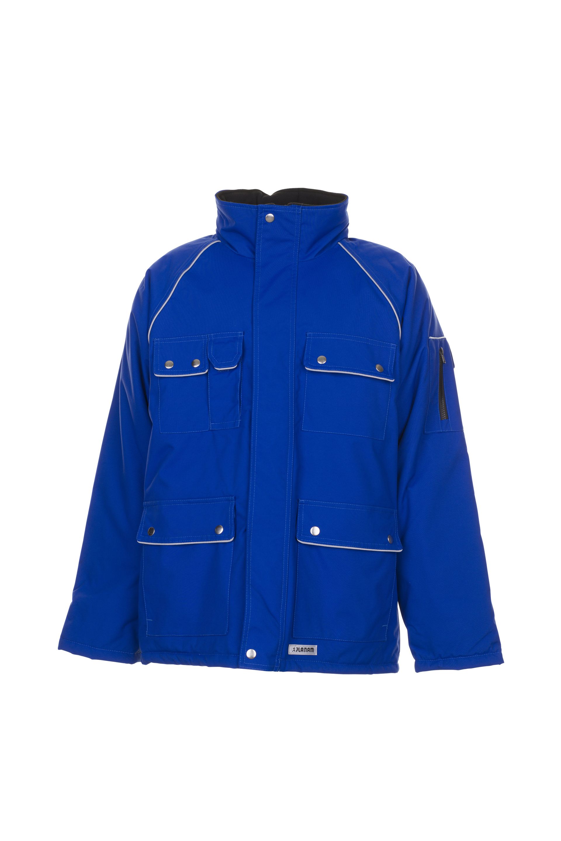 Planam Winterparka Canvas 320, Outdoor kornblumenblau/kornblumenblau Gr. S