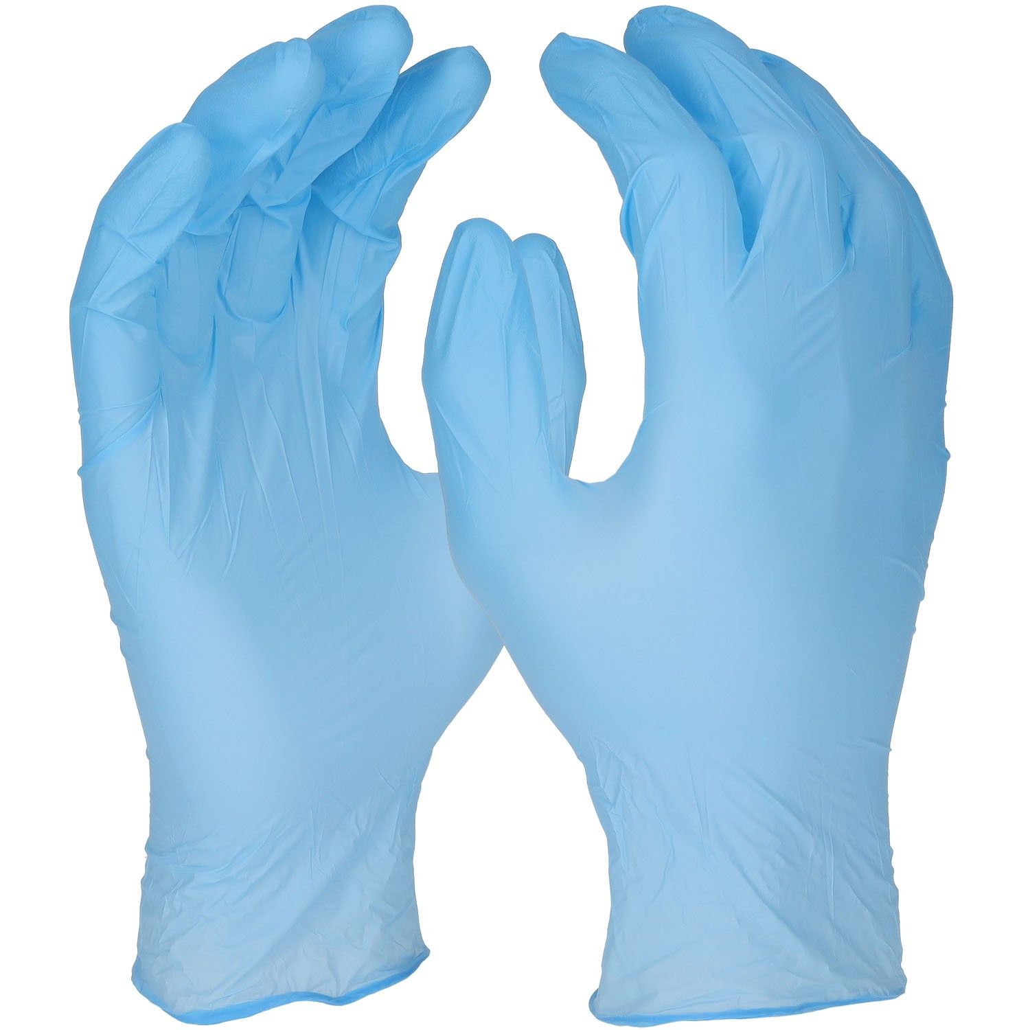 Nitril Einweghandschuhe,24 cm, blau, 100 St. L/9