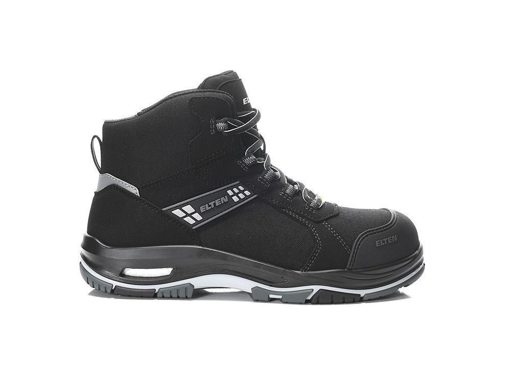 ELTEN IAN XXTP Pro Sicherheitsstiefel Mid S3S ESD, Schwarz, Gr. 38