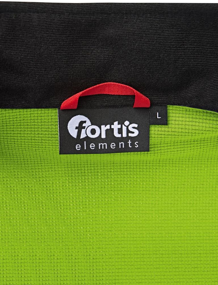 Tech-Fleecepullover lime/schwarz meliert Gr. 2XL Fortis Elements