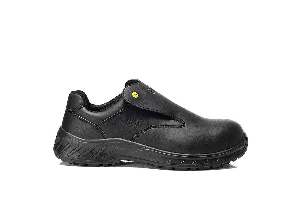 Jori Sicherheitshalbschuh jo_CLEAN Slipper black Low ESD S3S, Gr. 36
