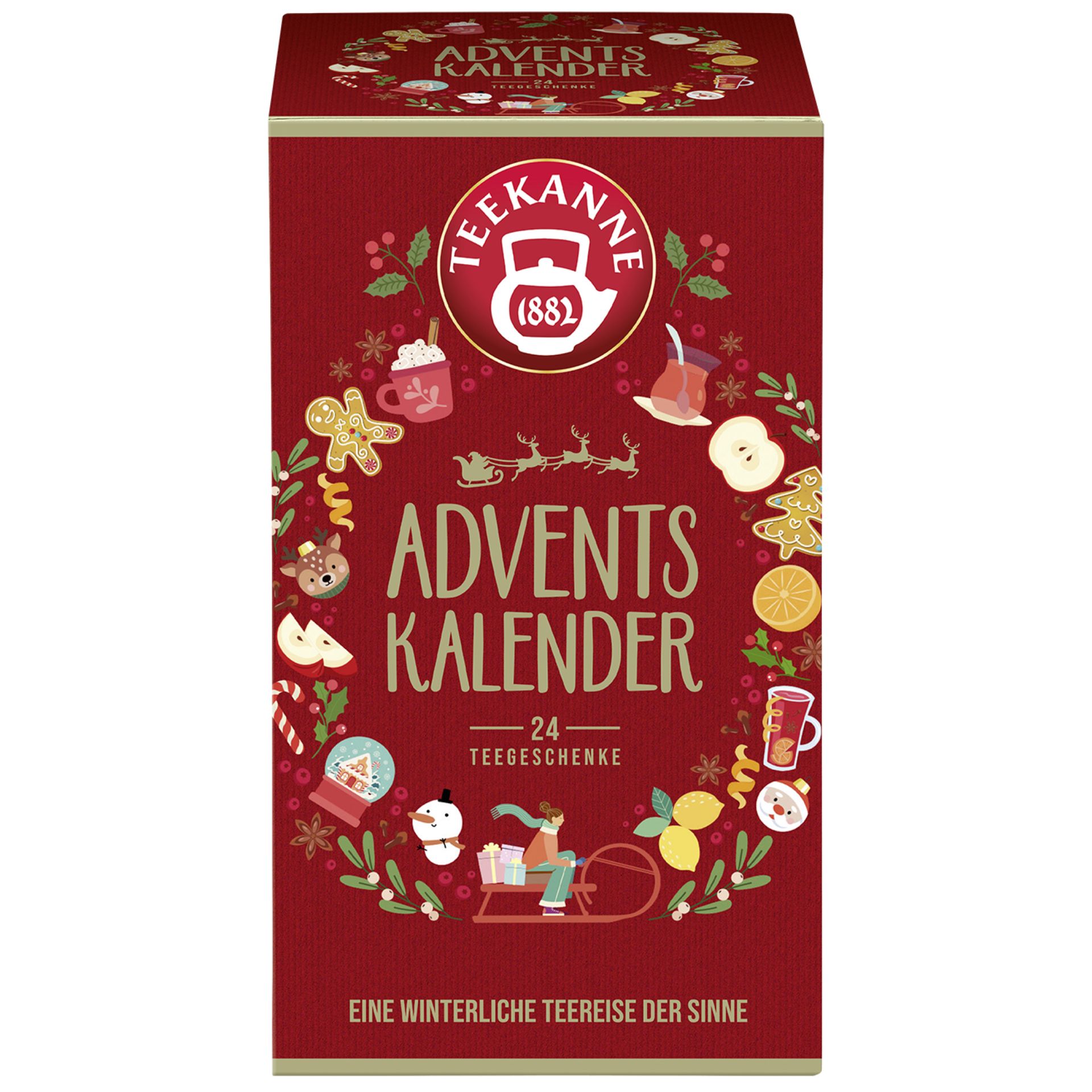 Tee Adventskalender sort 24St