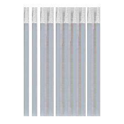 SAFEGUARD REINRAUMTUPFER, 68,4MM, SCHAUMSTOFF ESD Polypropylengriff, Reinraumkl ISO 5, VE: 25000, weiß