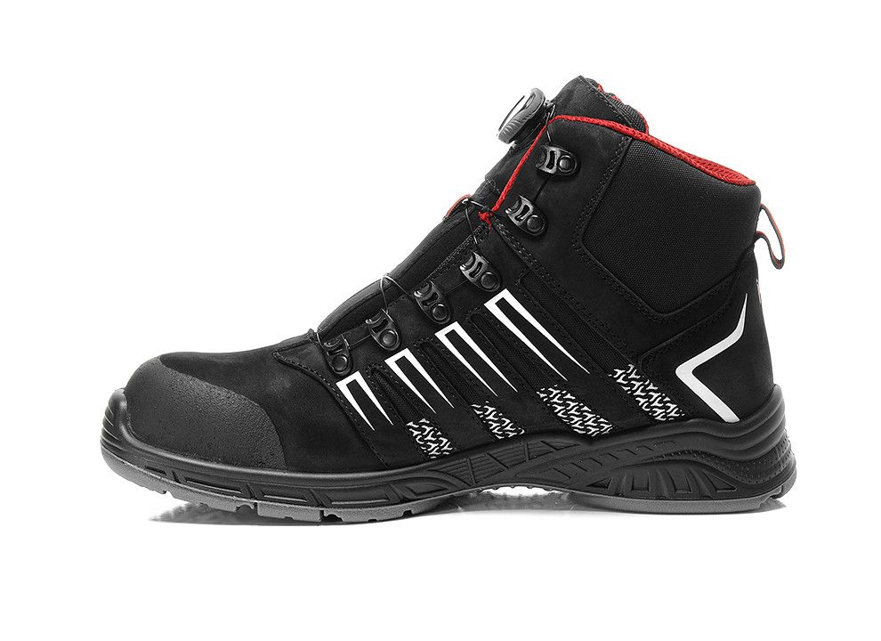 ELTEN jo_TWIST BOA Sicherheitsstiefel Mid S1P, Schwarz, Gr. 38
