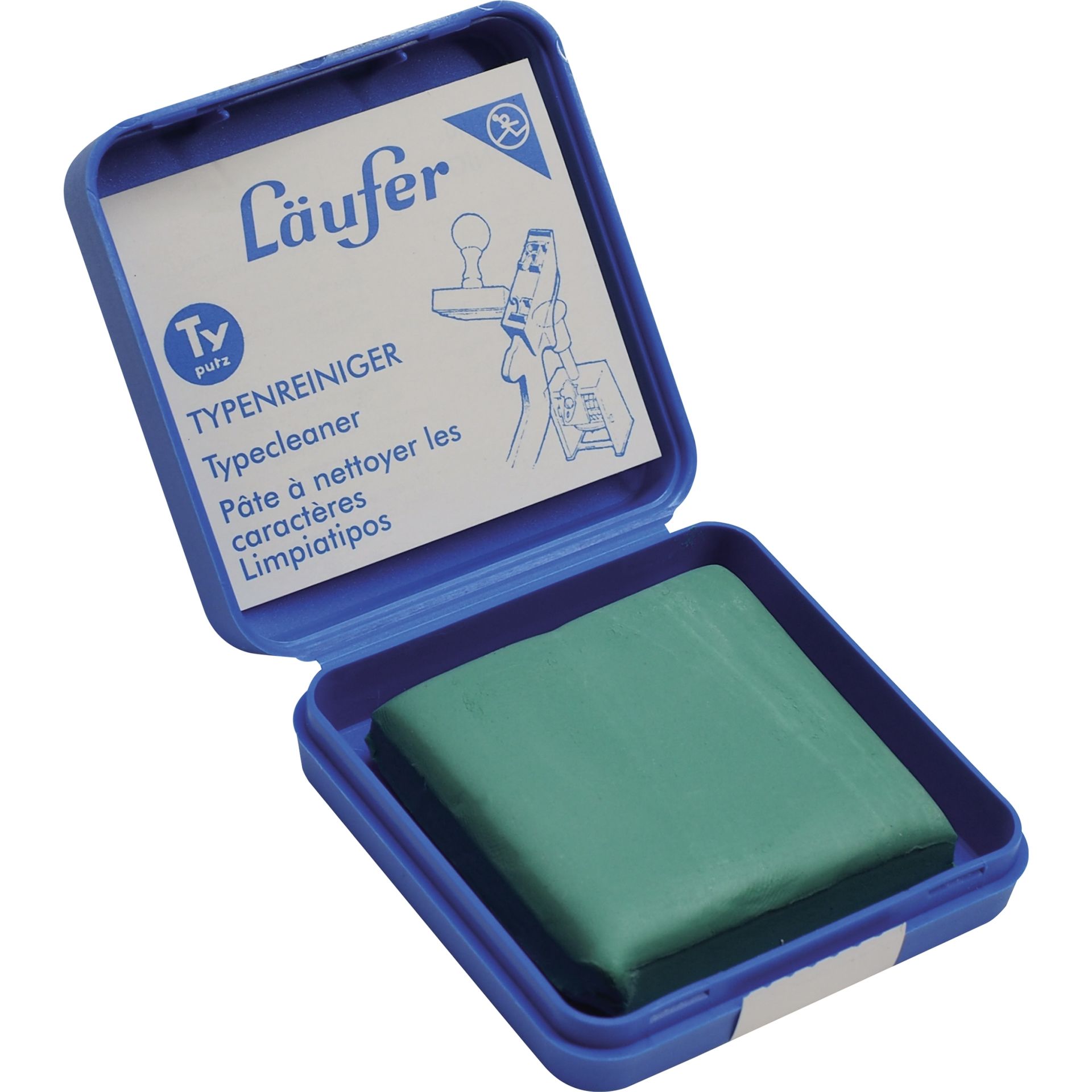 Typenreiniger Typutz Knetmasse 5,7x5,7x1cm