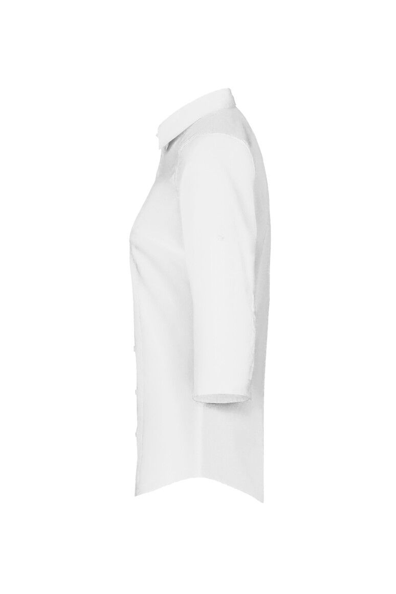 HAKRO 3/4-Arm-Vario Bluse MIKRALINAR® weiß, 2XS